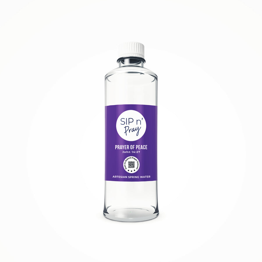 Sip n’ Pray Spring Water – Pray of peace