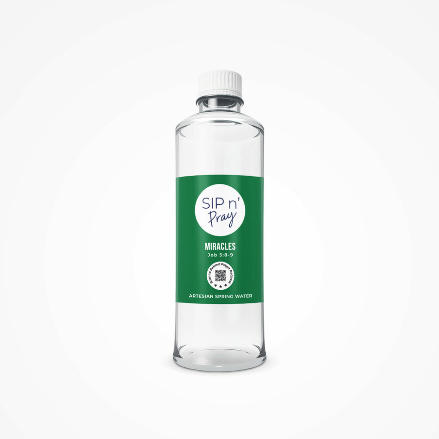 Sip n’ Pray Spring Water – Miracles